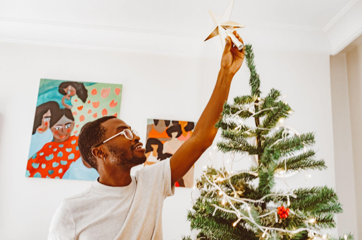 Slim Artificial Christmas Trees: Spreading Holiday Cheer and Support for Charity